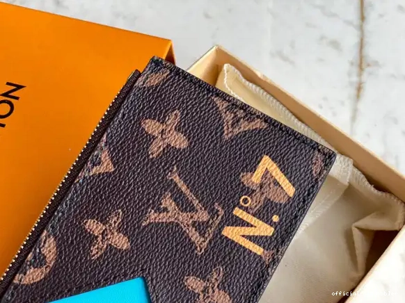 Official oldcobbler VUITTON CC HOLDER LOUIS 0609